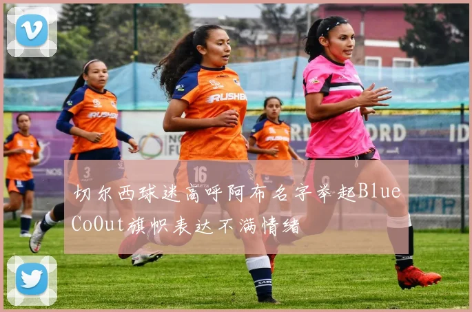 切尔西球迷高呼阿布名字举起BlueCoOut旗帜表达不满情绪